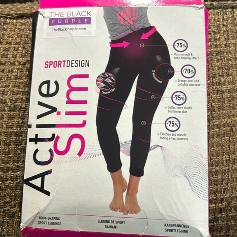Active slim compression leggings